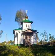 Наволок (Большая Лимь). Казанской иконы Божией Матери (новая), церковь