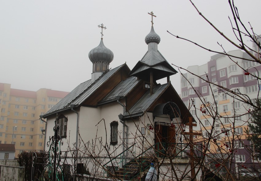 Церковь Троицы Живоначальной, Боровляны (Минский район, Беларусь, Минская область). общий вид в ландшафте