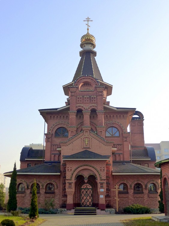 Боровляны. Церковь Благовещения Пресвятой Богородицы. фасады