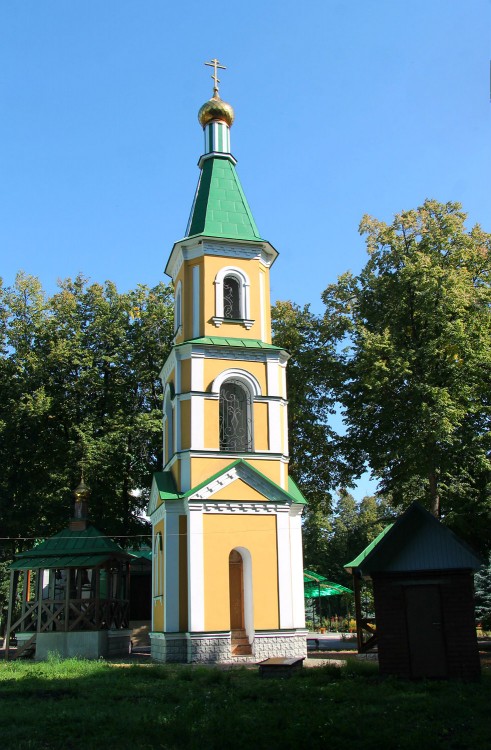 Монастырь Серафима Саровского. Колокольня, Новомакарово (Грибановский район, Воронежская область). фасады