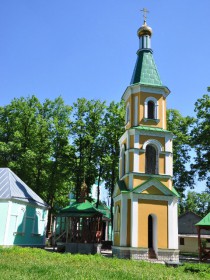 Новомакарово. Монастырь Серафима Саровского. Колокольня