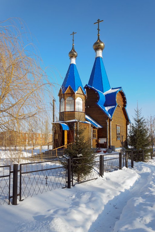 Кёрша. Церковь Димитрия Солунского. фасады
