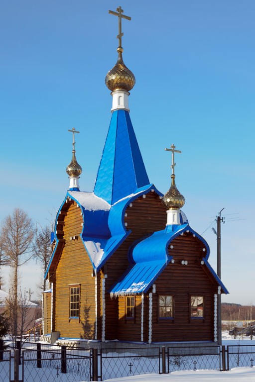 Кёрша. Церковь Димитрия Солунского. фасады