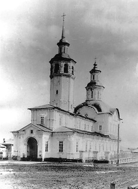 Вятка (Киров). Церковь Донской иконы Божией Матери. архивная фотография, Донская-Стефановская церковь, фото до 1917 г. Из личного архива