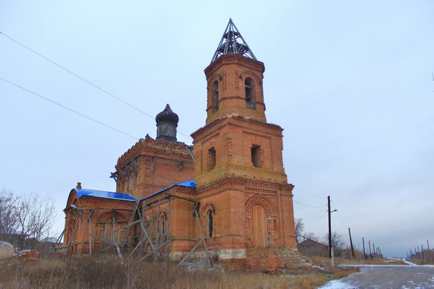 Церковь Николая Чудотворца, Епифановка (Шигонский район, Самарская область). фасады