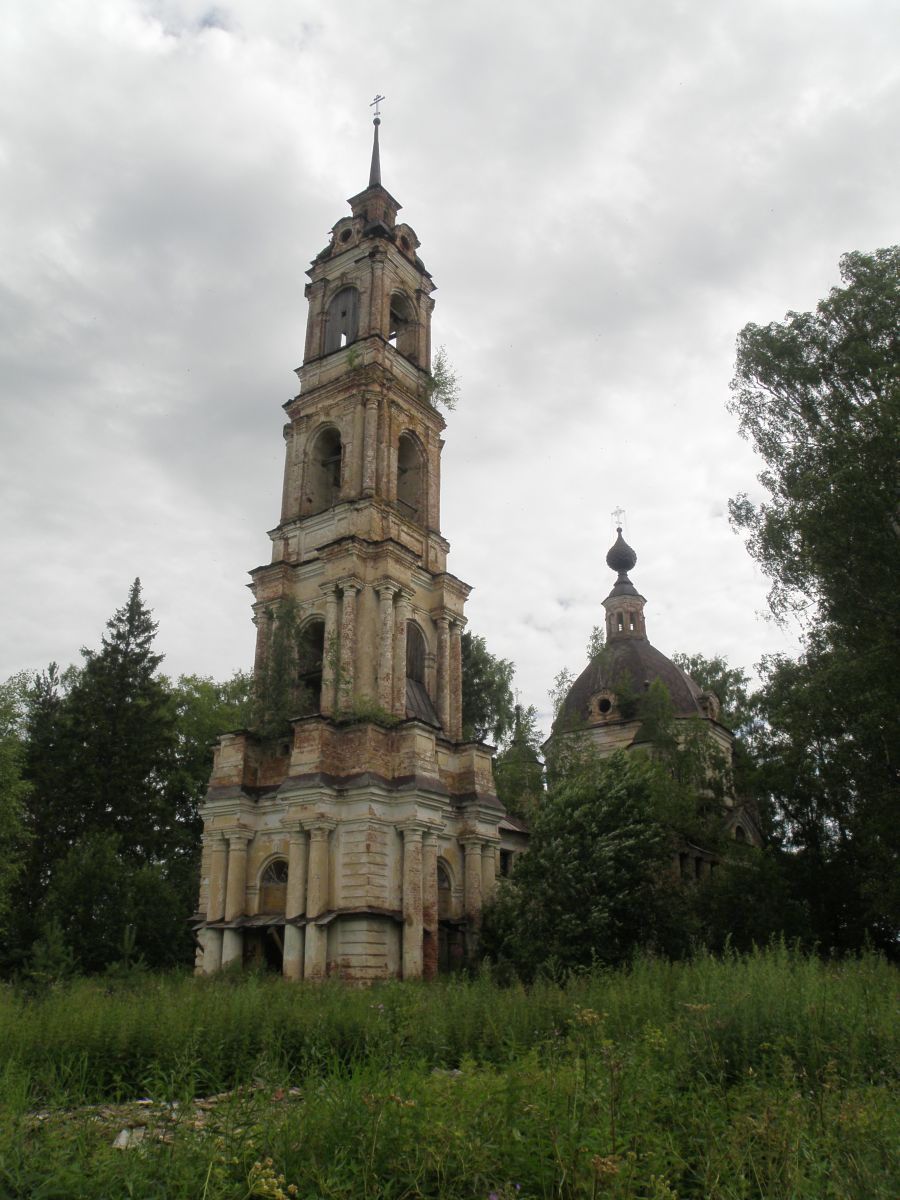 Церковь Воскресения Христова, Пеньки (Антроповский район, Костромская область). фасады