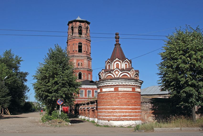 Христорождественский монастырь. Колокольня, Слободской (Слободской район, Кировская область). документальные фотографии