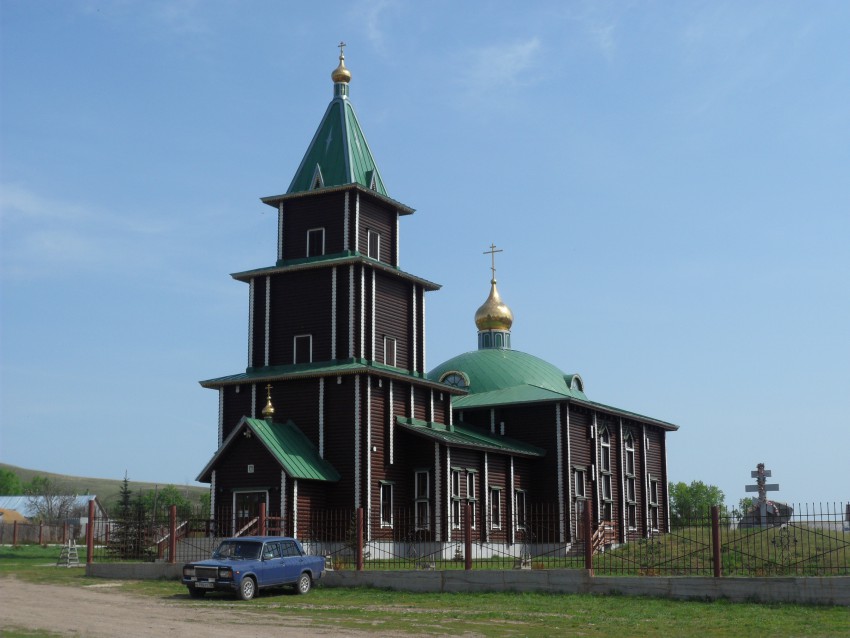 Церковь Казанской иконы Божией Матери, Софиевка (Пономарёвский район, Оренбургская область). фасады