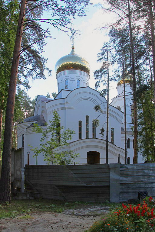 Церковь Луки (Войно-Ясенецкого) в Компрессорном, Екатеринбург (Екатеринбург (МО город Екатеринбург), Свердловская область). фасады, Северный фасад