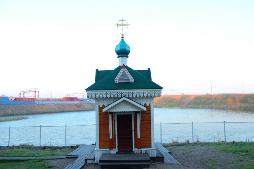 Часовня Софрония, епикопа Иркутского, Иркутск (Иркутск, город, Иркутская область). фасады, Вид с запада