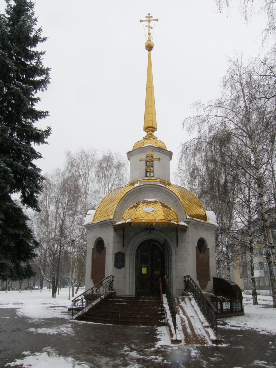 Церковь Георгия Победоносца на бульваре Героев, Новокузнецк (Новокузнецкий район и г. Новокузнецк, Кемеровская область). общий вид в ландшафте