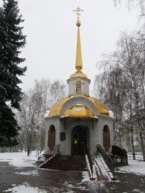 Новокузнецк. Церковь Георгия Победоносца на бульваре Героев