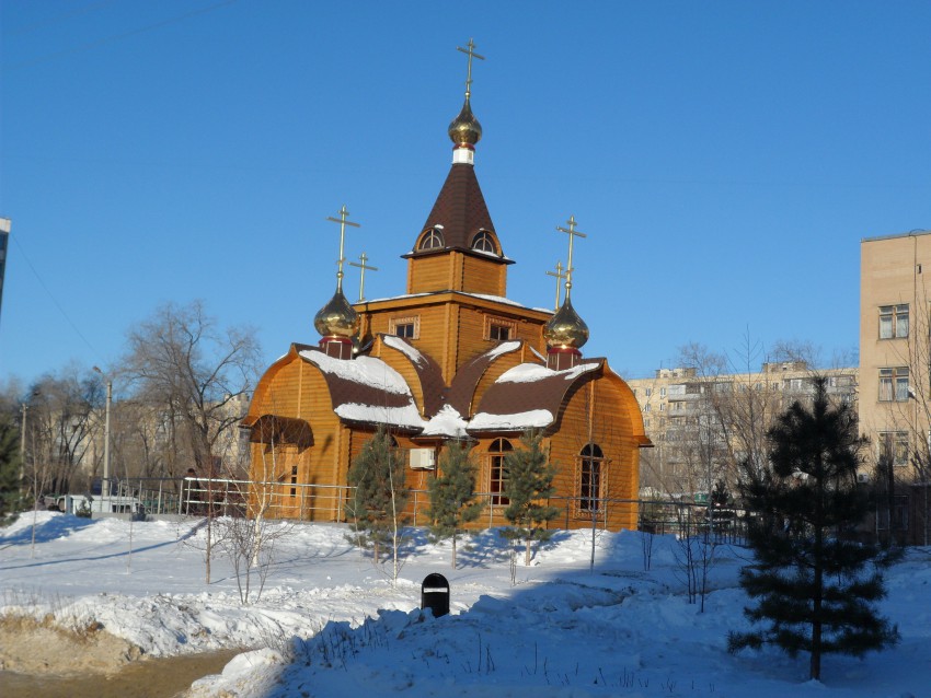 Оренбург. Часовня Димитрия Солунского при Городской клинической больнице №1. фасады