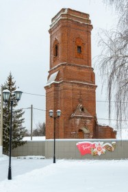 Знаменка. Колокольня церкви иконы Божией Матери 