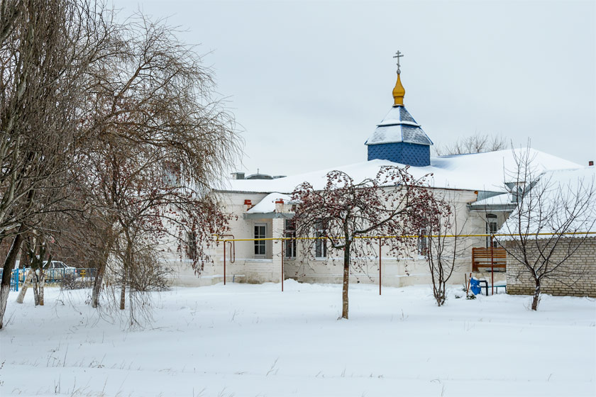 Знаменка. Церковь Казанской иконы Божией Матери. фасады