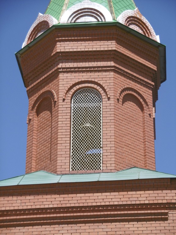 Церковь Сергия Радонежского (новая), Новосергиевка (Новосергиевский район, Оренбургская область). архитектурные детали, Ярус звона колокольни