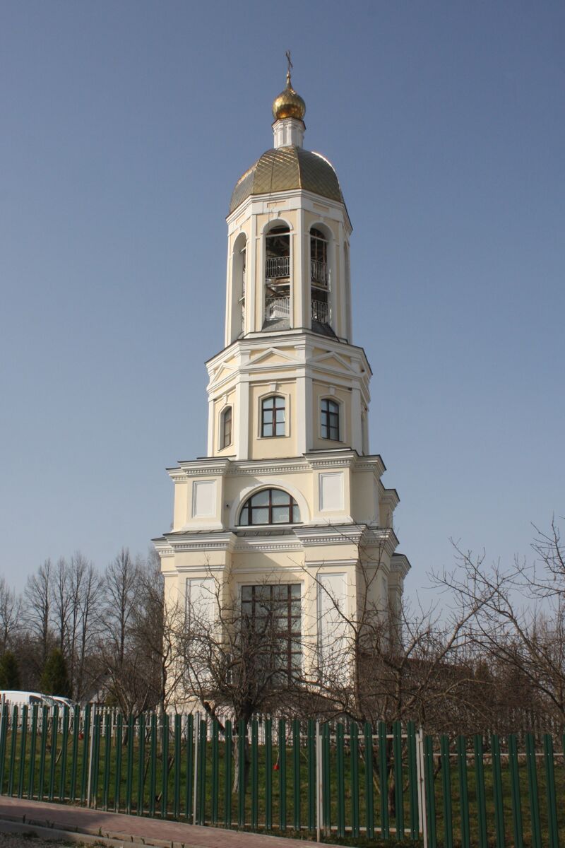 Спаса Нерукотворного Пустынь. Колокольня, Клыково (Козельский район, Калужская область). фасады