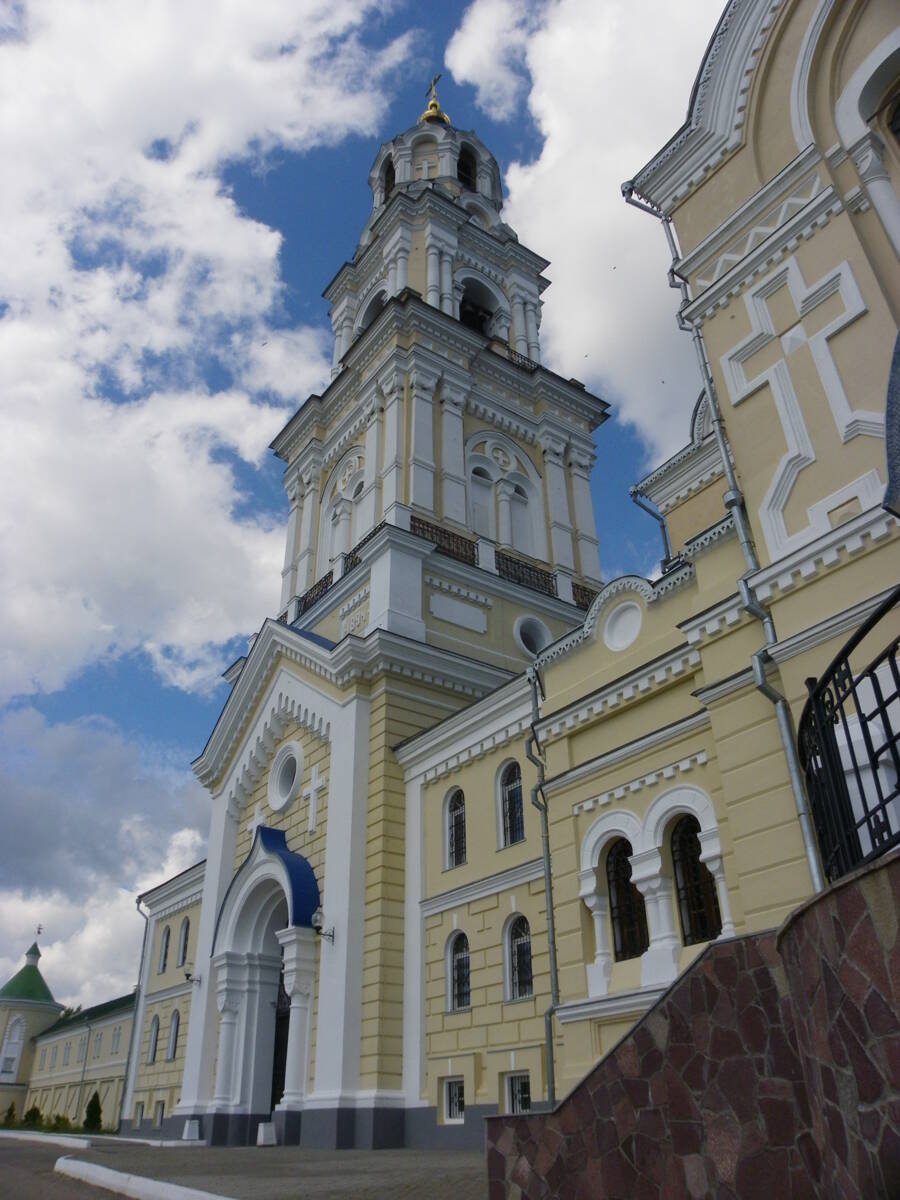 Тихонова пустынь. Колокольня, Льва Толстого, село (Дзержинский район, Калужская область). фасады