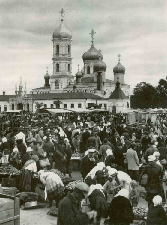 Самара. Церковь Илии Пророка на Ильинской площади. архивная фотография, Фотография 1920 года. Источник - сайт 