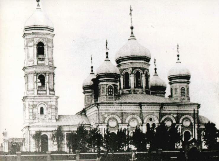 Самара. Церковь Илии Пророка на Ильинской площади. архивная фотография, Фотография приблизительно 1900 года. Источник - сайт 