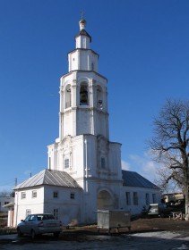 Пригородная слободка. Рыльский Николаевский мужской монастырь. Колокольня