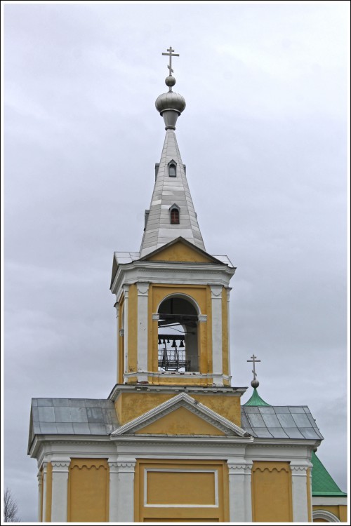 Введено-Оятский женский монастырь. Колокольня, Оять (Лодейнопольский район, Ленинградская область). архитектурные детали