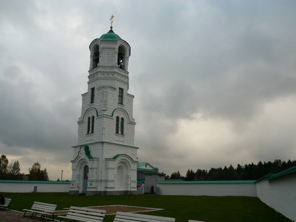Александро-Свирский монастырь. Колокольня, Старая Слобода (Лодейнопольский район, Ленинградская область). фасады