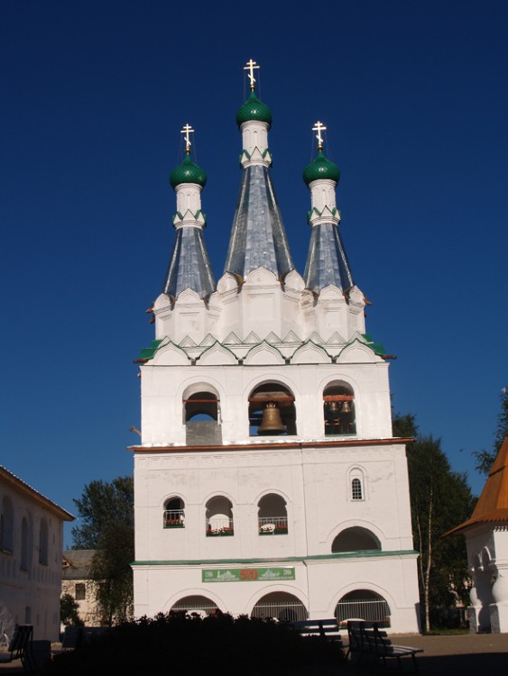 Александро-Свирский монастырь. Звонница, Старая Слобода (Лодейнопольский район, Ленинградская область). фасады, Звонница