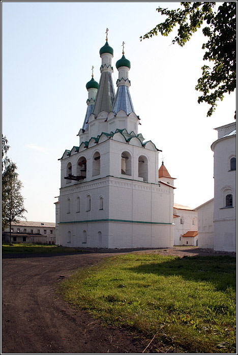 Александро-Свирский монастырь. Звонница, Старая Слобода (Лодейнопольский район, Ленинградская область). фасады
