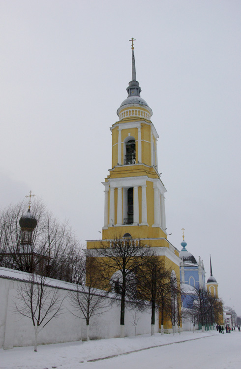 Ново-Голутвин Троицкий монастырь. Колокольня, Коломна (Коломенский городской округ, Московская область). фасады
