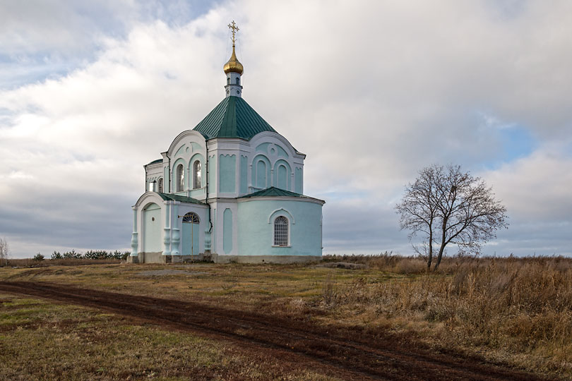 Воронцовка. Церковь Николая Чудотворца. фасады