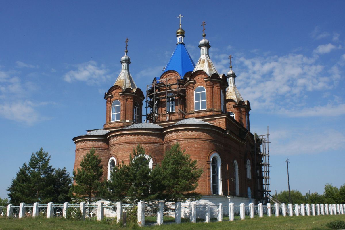 Туровка. Церковь Казанской иконы Божией Матери. фасады