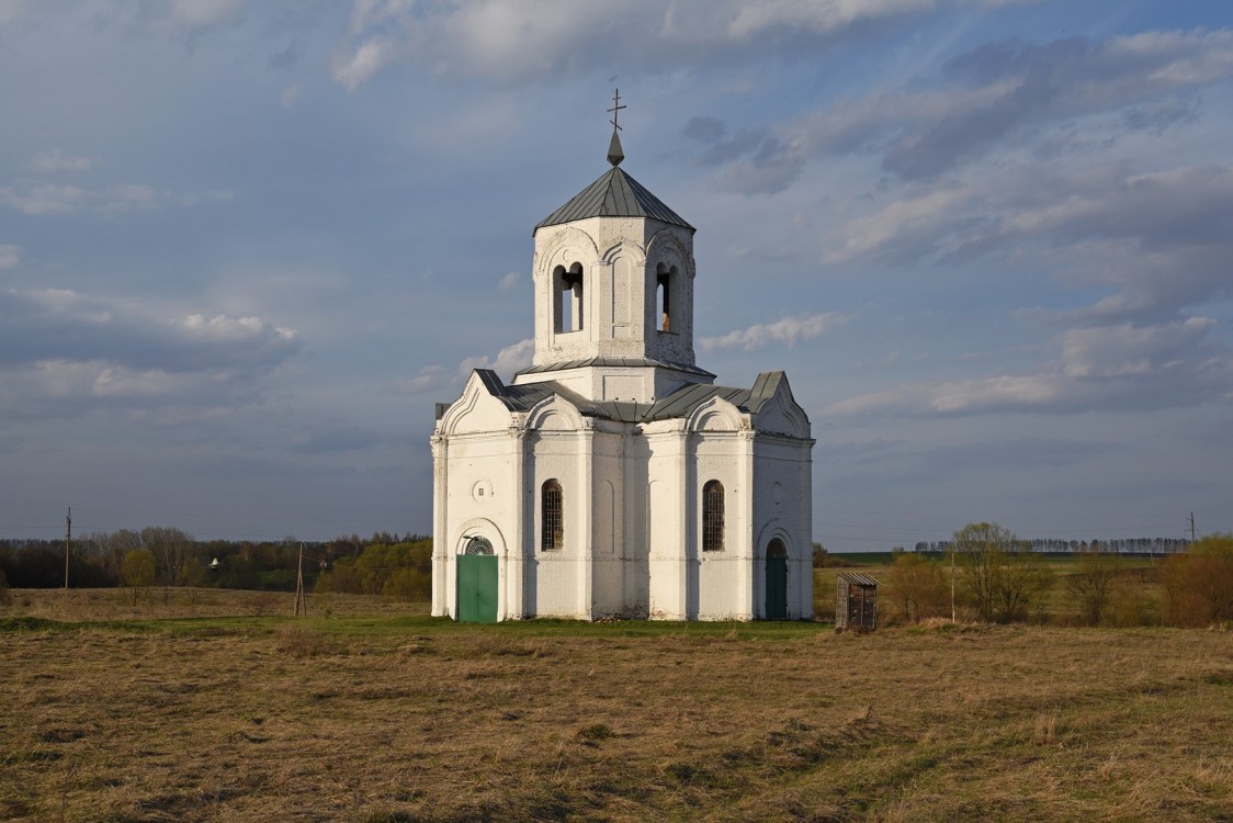 Александровка (Машково-Суренский с/с). Церковь Николая Чудотворца. фасады, Вид с юго-запада