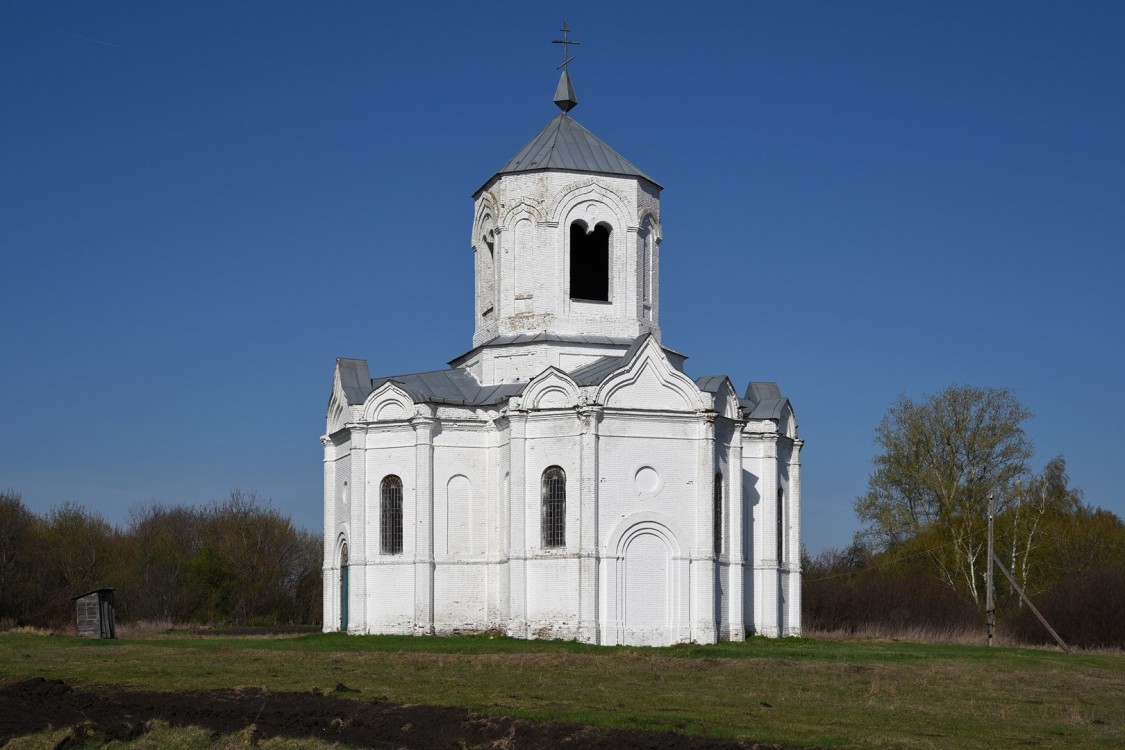 Александровка (Машково-Суренский с/с). Церковь Николая Чудотворца. фасады, Вид с юго-востока