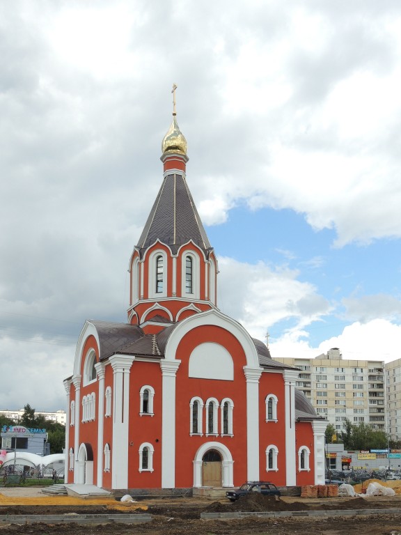 Люблино. Церковь Татианы в Люблине (новая). фасады