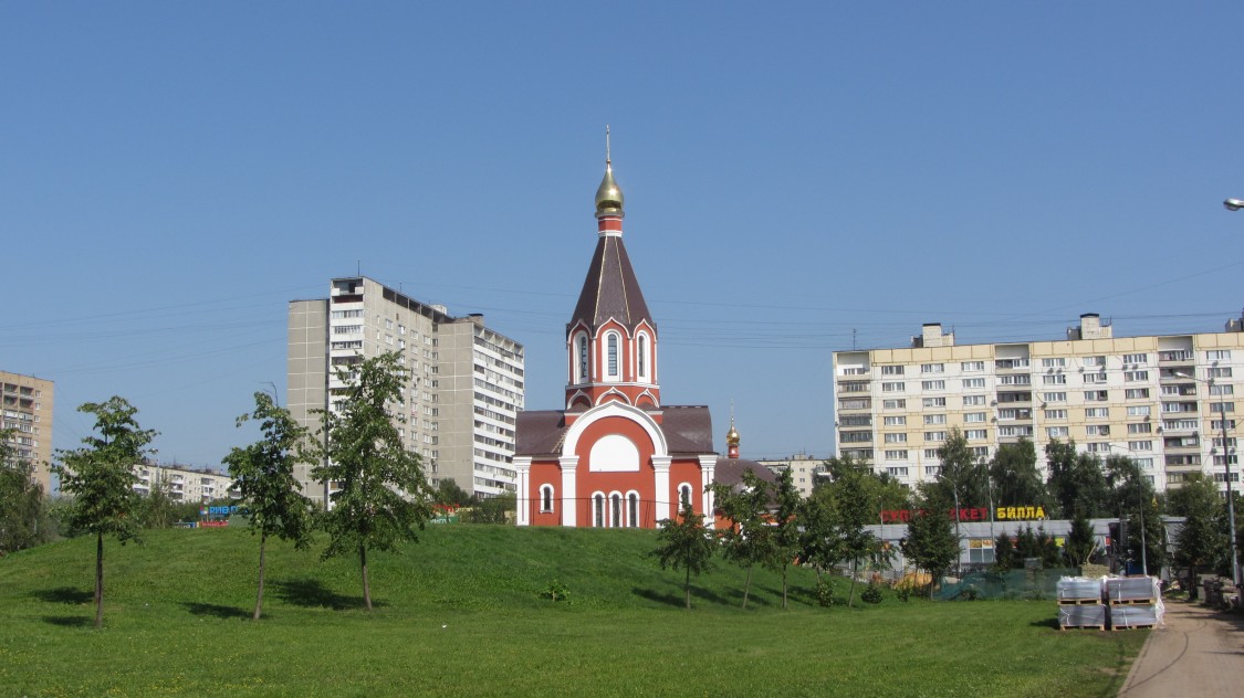 Люблино. Церковь Татианы в Люблине (новая). фасады