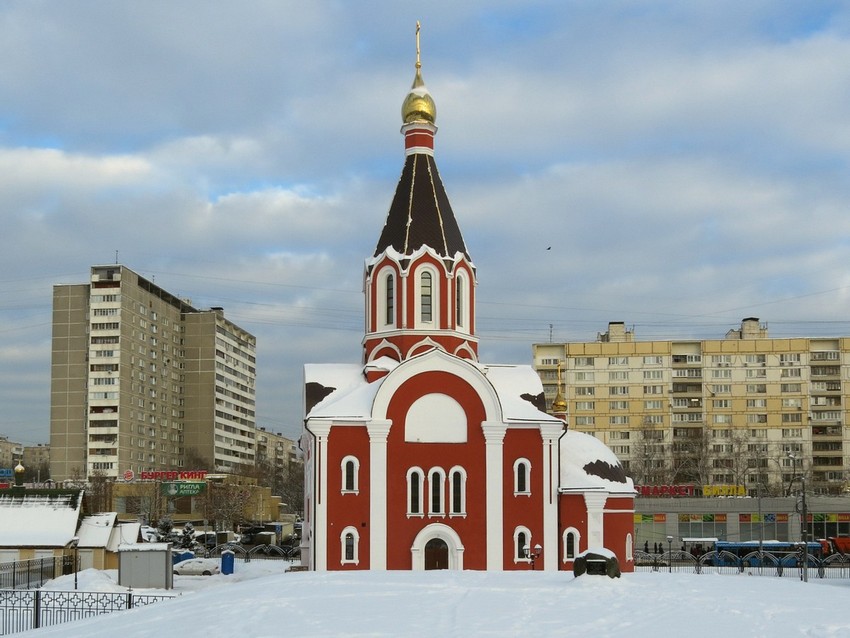 Церковь Татианы в Люблине (новая), Люблино (Юго-Восточный административный округ (ЮВАО), г. Москва). фасады