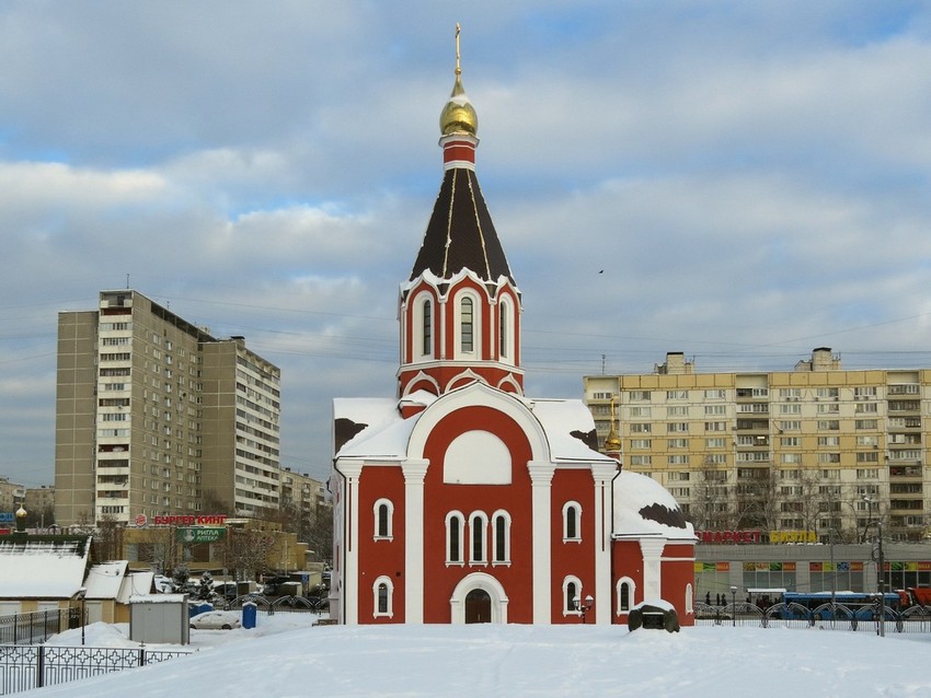 Люблино. Церковь Татианы в Люблине (новая). фасады