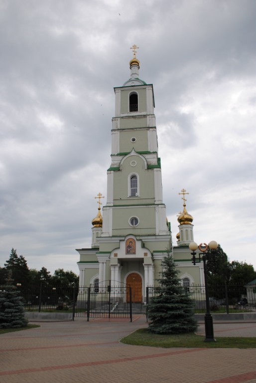 Мучкапский. Церковь Александра Невского. фасады, Вид с площади Ленина.