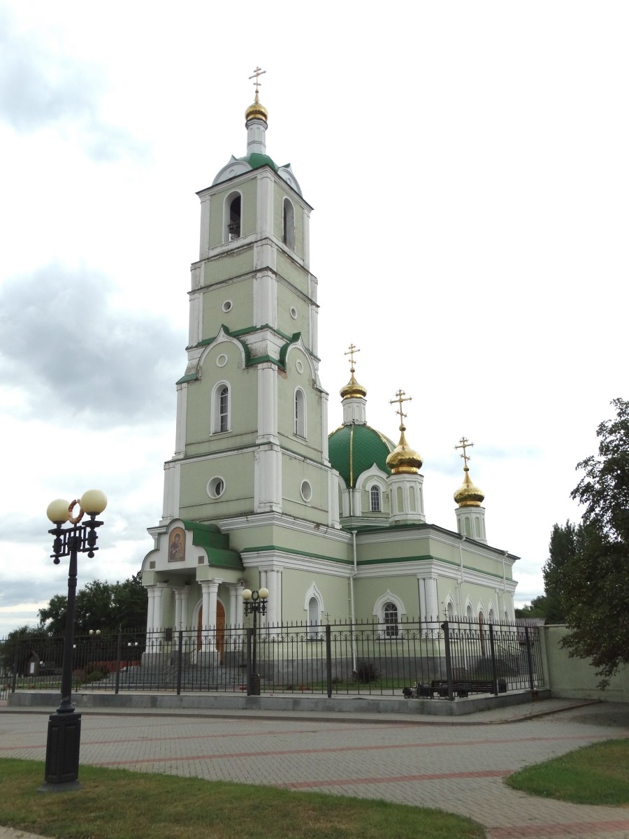 Мучкапский. Церковь Александра Невского. фасады