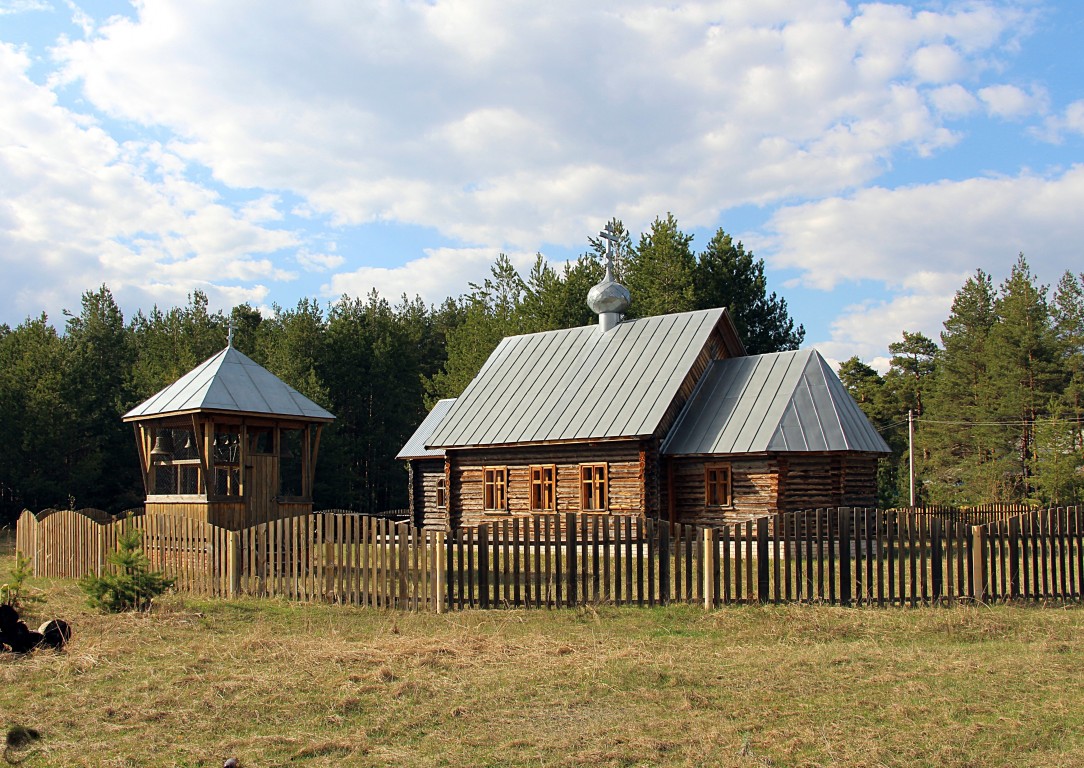 Иваньковский. Церковь Державной иконы Божией Матери. фасады