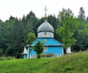 Церковь Введения во храм Пресвятой Богородицы (новая), вид с юго-запада<br>, Ростока, Межгорский район, Украина, Закарпатская область