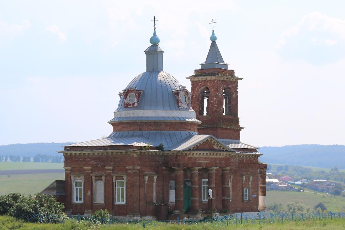 фасады. Церковь Алексия, человека Божия, Репьёвка (Тюльганский район, Оренбургская область)