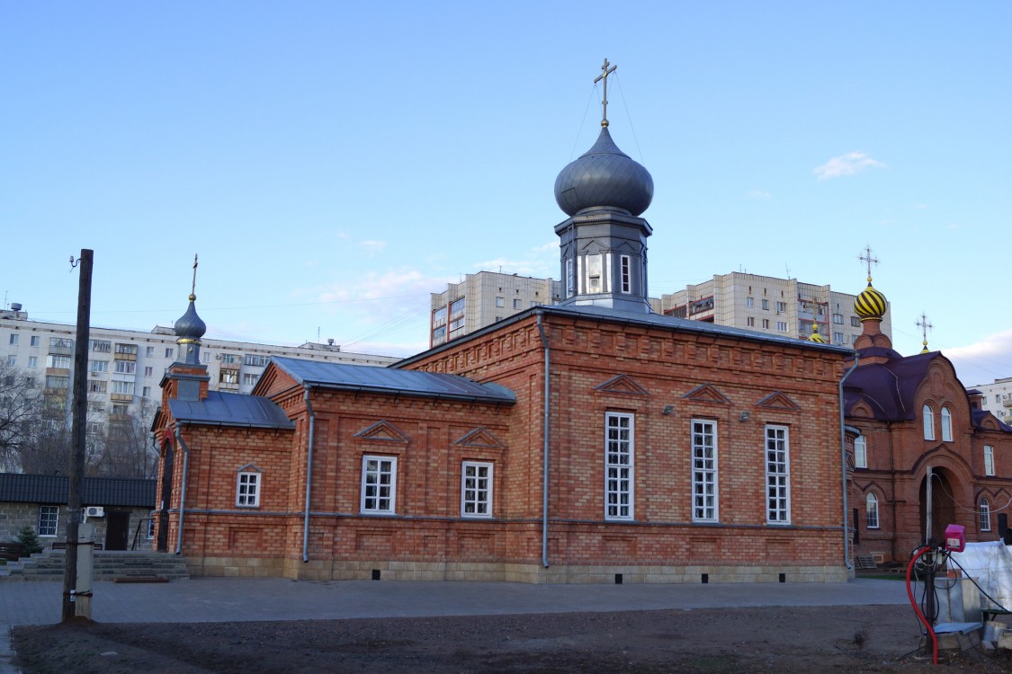 Оренбург. Церковь Тихвинской иконы Божией Матери. фасады