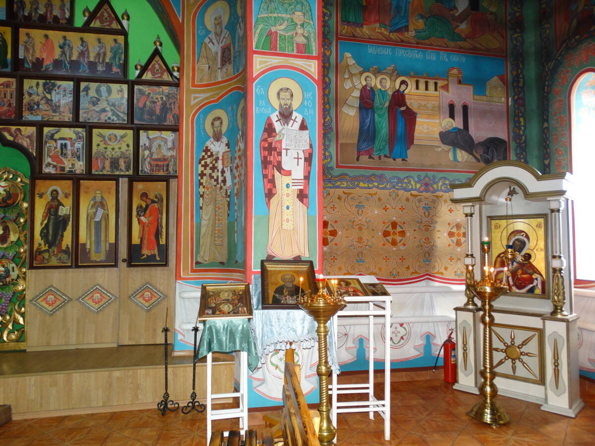 Церковь Сергия Радонежского, Новотроицк (Новотроицк, город, Оренбургская область). интерьер и убранство