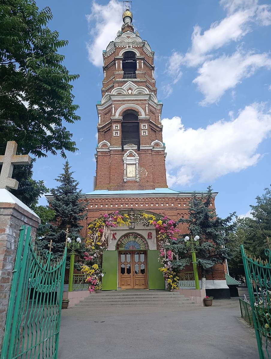 фасады. Церковь Преображения Господня, Обуховка (Азовский район и г. Азов, Ростовская область)