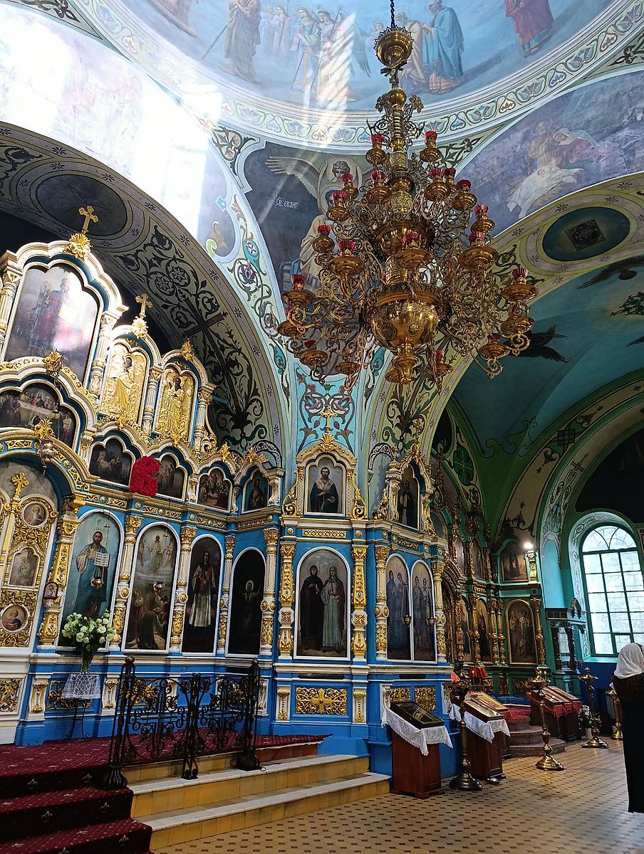 интерьер и убранство. Церковь Преображения Господня, Обуховка (Азовский район и г. Азов, Ростовская область)