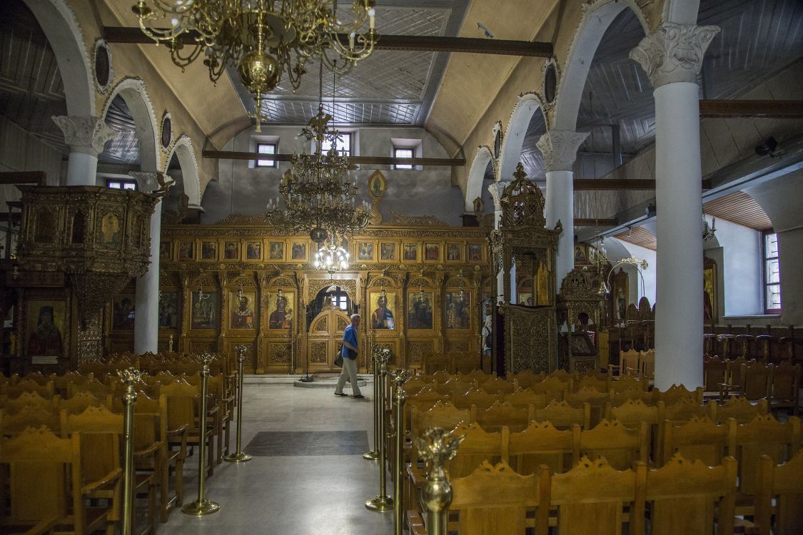 Церковь Афанасия Великого, Салоники (Θεσσαλονίκη) (Центральная Македония, Греция). интерьер и убранство