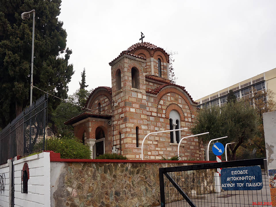 Салоники (Θεσσαλονίκη). Церковь Стилиана Пафлагонянина. фасады