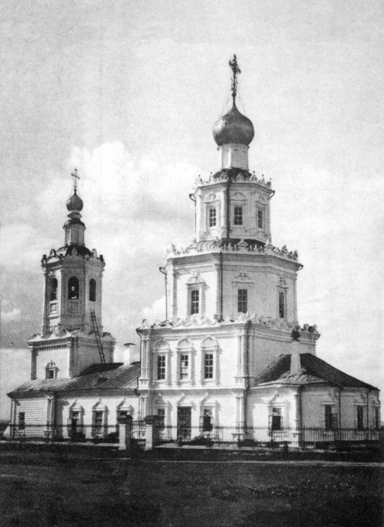 Церковь Георгия Победоносца на Верхневолжской набережной, Нижегородский район (Нижний Новгород, город, Нижегородская область). архивная фотография, Фотография начала 1900-х годов, источник - страница http://humus.livejournal.com/3168460